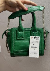 Zara Limited Edition Faux Leather Bag