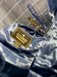 COBB Italy Navy Blue Blazer For MEN