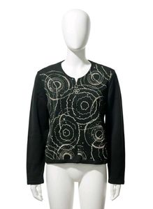 Elegant Patterned Cardigan