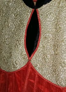 Elegant Maroon Embellished Dress