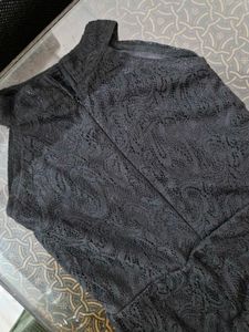 Black Net Dress