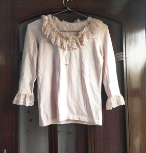 Lace Trim Top