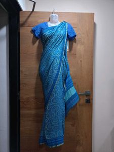 Chic Blue Saree💙