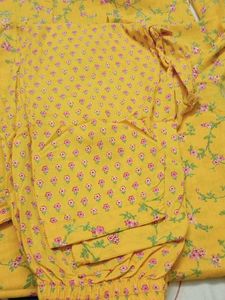 Floral Print Kurta- 36 To 37 Bust