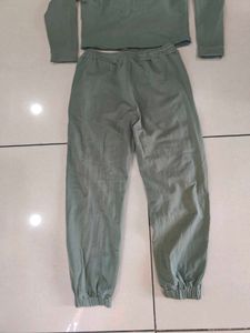 Cartoon Print Hoodie &amp; Pants Set