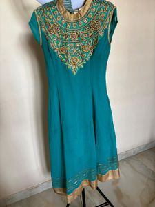 Beautiful Work Kurta Set With Inner And Sharara