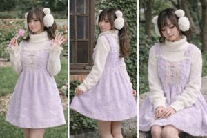 Kawaii Anime Core Imported Dress
