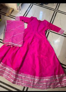 New Anarkali With Dupata