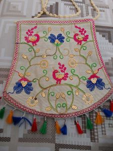 Embroidered Slingbag