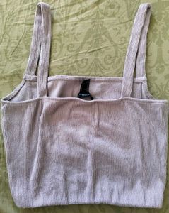 forever 21 ribbed knit crop top