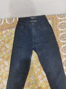 Dark Blue Denim Jeans