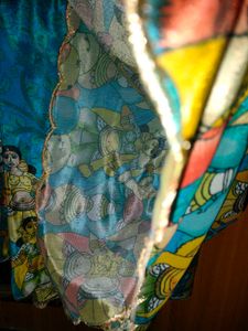 Blue Readymade Saree Blouse