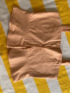 Peach corset top