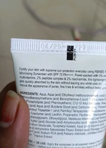 Renee Pore Minimizing Sunscreen SPF 70
