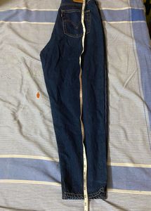 Dark Wash High Waisted Jeans