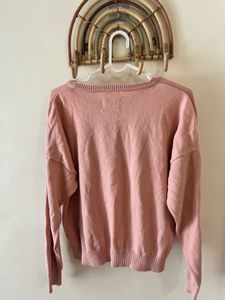 Cute Graphic Print Sweater