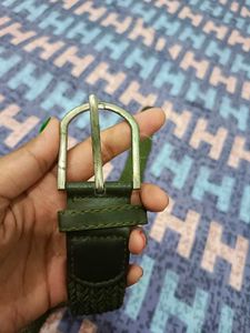 Green Woven Belt