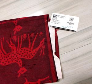 Brand New Beautiful Red Saree