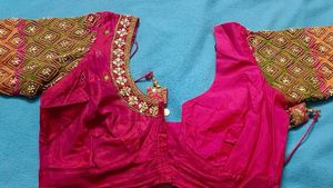 Elegant Purple Silk Saree