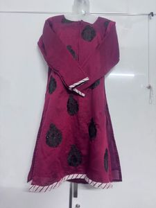 Elegant Maroon Kurta