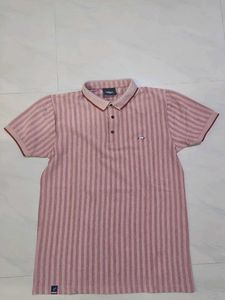 Striped Polo Shirt - Vintage Style
