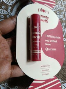 Plum Candy Melts Tinted Lip Balm Red Velvet Love
