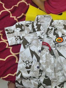Cute Floral Boys Outfit