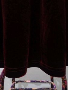 Elegant Velvet &amp; Lace Dress