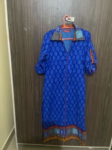 Kurta In Blue Colour