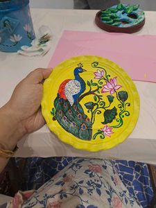 Handmade Wall Decor Peacock