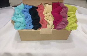 Fluffy Georgette Scrunchies...Pack Of 8