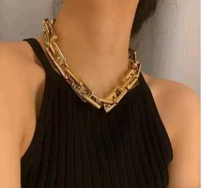 Chunky Gold Chain Necklace