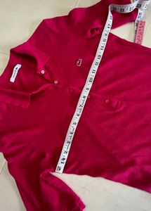 Pink Lacoste Polo Dress