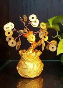 Gold Coin Vastu Tree