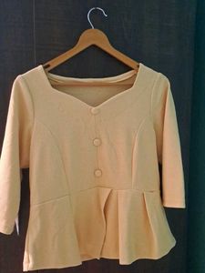 Vintage Inspired Peplum Top