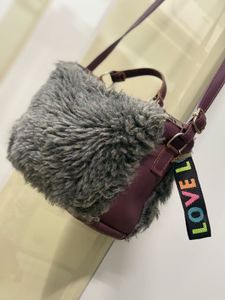 Fuzzy Crossbody Bag