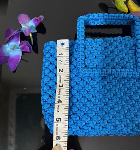 Blue Handbag