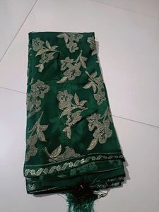 Green Saree