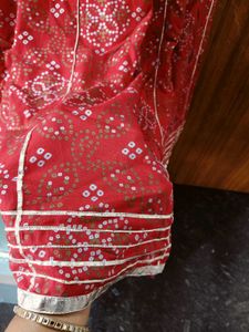 Bandhini Anarkali Kurta