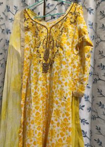 Hand Work Beautiful Cotton Suit