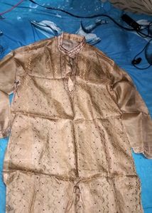 Traditional Bengali Kurta Pyjama With Dhoti 2 Sets
