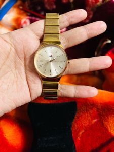 Tommy Hilfiger Gold Watch