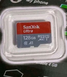 New 128 Gb Sandisk Memeory Card  Fix Rate