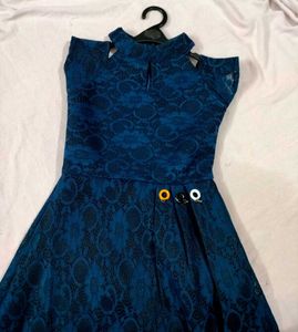 Blue Lace Dress