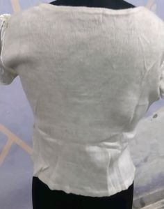 Beautiful Cream Colour Top