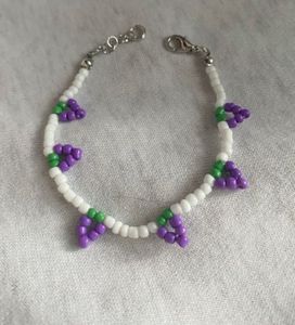 Fruits Beaded Bracelet 🍇 🍋 🍒