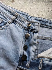 straight fit jeans - denim