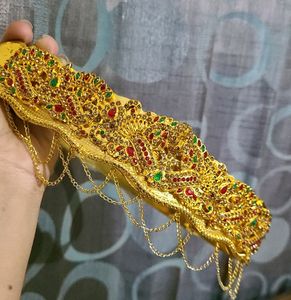 Beautiful Gold Plated Ethnic Hip Belt