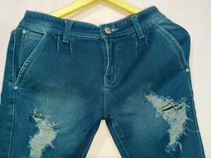 Distressed Denim Jeans (Women's)
