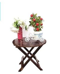 Small Foldable Wooden Table